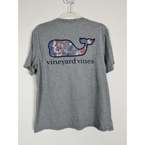 Vineyard Vines T-Shirt Tee Light Gray Short Sleeve M - Picture 1 of 7